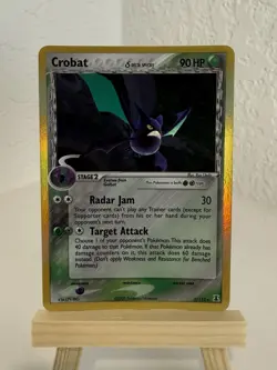 2005 Crobat Delta Species EX Holo Rare Card 2/113 - Image 1