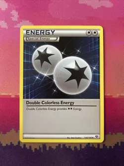 Pokemon Card Double Colorless Energy XY Base Set Uncommon 130/146 Near Mint - Image 1