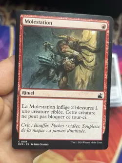 French 🚫 Mugging / Molestation 🚫 Ravnica Remastered 🚫 Mtg - Image 1