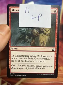 French 🚫 Mugging / Molestation 🚫 Ravnica Remastered 🚫 Mtg - Image 2