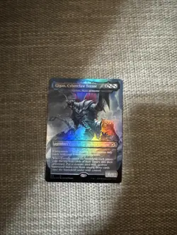 MTG Gigan, Cyberclaw Terror *FOIL* Ikoria: Lair of Behemoths 384 NM - Image 1