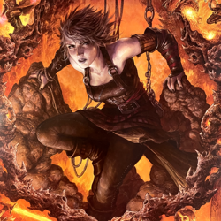 🔥 Zendikar Rising - ZNR Poster WPN Store Promo MTG Nahiri, Heir of the Ancients - Image 3