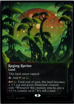 Raging Ravine (0170) (Borderless) (Galaxy Foil) R Edge of Eternities: Stellar Si - Image 1