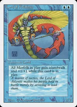 Lord of Atlantis Revised Edition MP MTG - Image 1