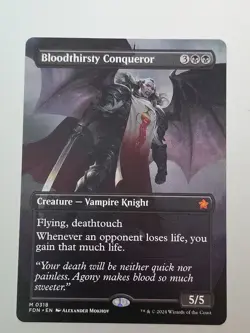 Bloodthirsty Conqueror (Borderless) Foundations Regular - Image 1