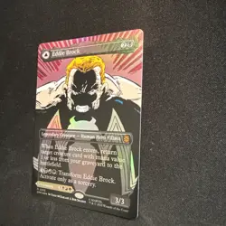 MTG Marvel’s Spider-Man EDDIE BROCK Borderless Foil NM (M 0233) - Image 4