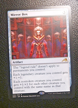 MTG Magic The Gathering - Mirror Box - Kamigawa Neon Dynasty 250/302 - Rare - Image 2