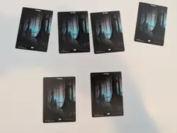 36 Full Art Basic Lands MTG Unstable, Mostly NM 7 Plns 8 Isl 7 Swmp 6 Mtn 8 Frst - Image 4