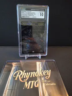 Phyrexian Vindicator Oil Slick Raised Foil Gem Mint 10 - Image 1