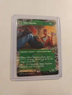 MTG Marvel's Spider-Man Miles Morales (0211) (Borderless) (MR) NM - Image 1