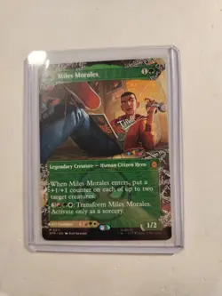 MTG Marvel's Spider-Man Miles Morales (0211) (Borderless) (MR) NM - Image 2