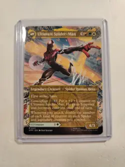 MTG Marvel's Spider-Man Miles Morales (0211) (Borderless) (MR) NM - Image 3