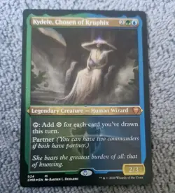 MTG - Kydele, Chosen of Kruphix Etched FOIL - Commander Legends Near Mint - Image 1