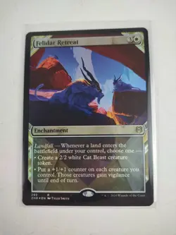 Felidar Retreat (Showcase) - Zendikar Rising ZNR Magic MTG - NM+ - Image 1