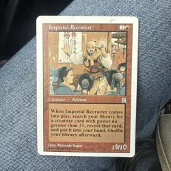 Magic MTG - Imperial Recruiter - Portal Three Kingdoms - MINT/NMINT - EN - Image 1