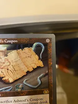 MTG Unglued Ashnod's Coupon Never Played - Image 3