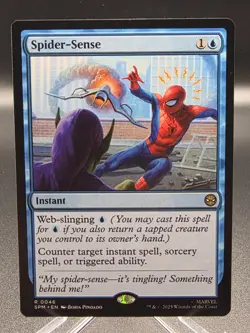 MTG Spider-Sense 0046 Regular Marvel's Spider-Man NM SPM - Image 1