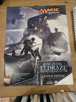 Set Of 7 Magic The Gathering Game Store Posters 28"X22" - Image 1