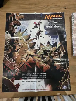 Set Of 7 Magic The Gathering Game Store Posters 28"X22" - Image 3
