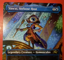 MTG, AETHERDRIFT: Vnwxt, VERBOSE HOST #0356 DFT. RARE, REG, BORDERLESS - Image 2