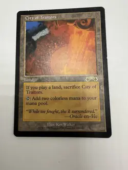 City of Traitors Exodus Regular - Lightly Played - Image 1