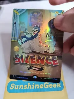 Silence (1816) (Rainbow Foil) Secret Lair Drop Foil - Image 2