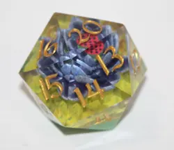 Magic The Gathering Black Lotus 54MM Spindown D20 Dice Die MTG Sirius RPG TCG - Image 1