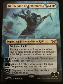 Kaito, Bane of Nightmares (Borderless) Duskmourn: House of Horror Regular - Image 1