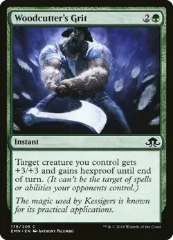 FOIL Woodcutter's Grit | MtG Magic Eldritch Moon | English | Near Mint - Image 1