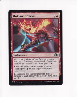 MAGIC THE GATHERING MTG AETHERDRIFT OUTPACE OBLIVION - Image 1