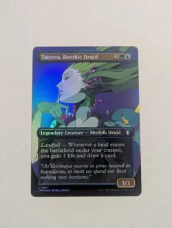 Tatyova, Benthic Druid (Borderless) Commander Masters Foil - Image 1