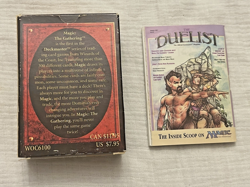 MTG - 4th Fourth Edition Starter Deck Box empty with rulebook - 1995 - Image 2