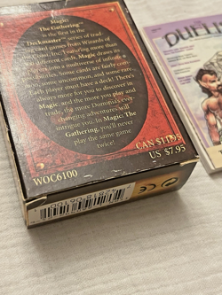 MTG - 4th Fourth Edition Starter Deck Box empty with rulebook - 1995 - Image 3