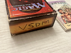 MTG - 4th Fourth Edition Starter Deck Box empty with rulebook - 1995 - Image 4
