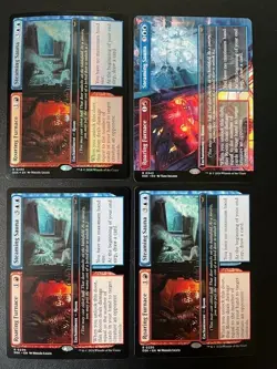 MTG- Roaring Furnace Steaming Sauna x4 - Duskmourn - (One is FOIL) - Image 1