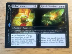 MTG Unholy Annex/Ritual Chamber - Duskmourn NM - Image 1