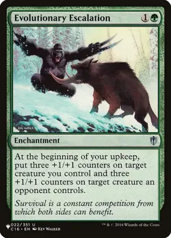 Evolutionary Escalation Regular - The List MTG-NM - Image 1