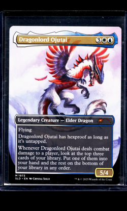 2025 MTG Magic The Gathering SLD Secret Lair Borderless Baby Dragonlord Ojutai - Image 1