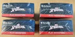 Magic: The Gathering Marvel Spider-Man Booster Box LOT (4 Boxes Total) - Image 4