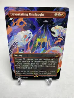 Devastating Onslaught (Borderless) Edge of Eternities Regular #308 Mint / NM - Image 1