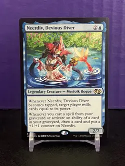 Neerdiv, Devious Diver ANIME J25 036 Magic the Gathering MTG FDN Jumpstart NM/M - Image 1