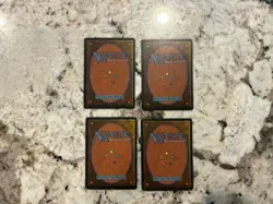 Snow-Covered Forest x4 - Magic the Gathering Ice Age Snow Covered Forests Played - Image 2