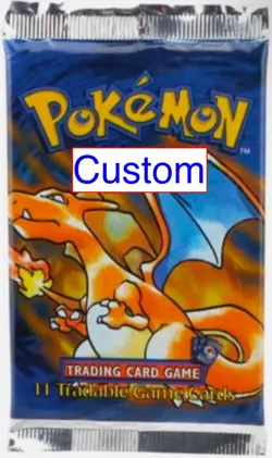 Pokemon Custom Vintage Booster Packs - You Choose - Guaranteed Holo !! READ DESC - Image 2