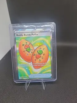 Pokemon TCG Buddy-Buddy Poffin 167/132 Mega Evolutions Secret Rare NM - Image 1
