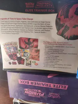 Pokemon ETB Elite Trainer Box Astral Radiance, Sword and Shield, Sealed - Image 4