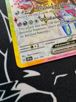 Hydreigon EX 223/191 Pokemon TCG Surging Sparks Ultra Rare English - Image 2