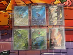 Pokemon 151 AR Set Charmander Charmeleon Squirtle Wartortle Bulbasaur Ivysaur NM - Image 1