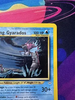 Pokemon TCG Neo Revelation Shining Gyarados 65/64 Secret Rare Holo MP/LP - Image 5