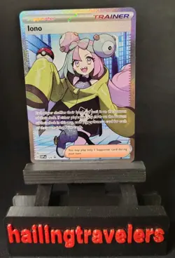 Pokemon Iono SVP124 Full Art promo Premium Tournament Collection Sealed - Image 1