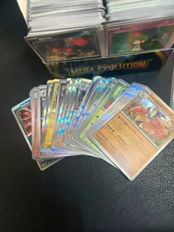 Pokemon Mega Evolution Bulk Lot Includes Some Holos And Reverse Holos & Ex - Image 2